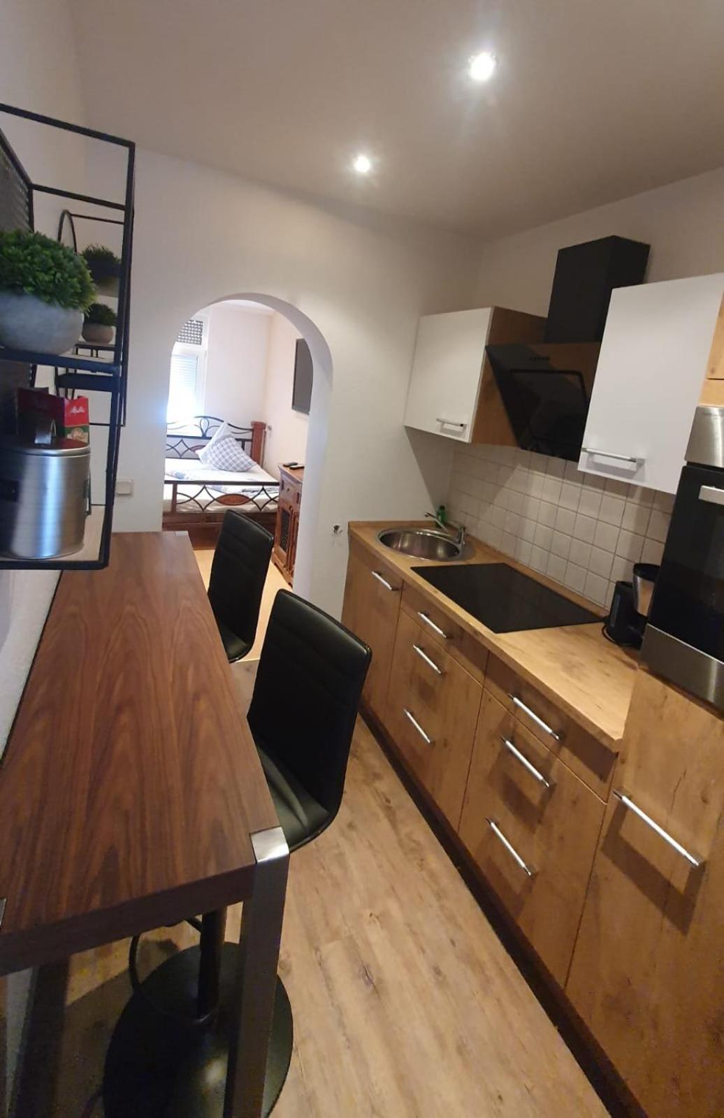 Pension Appartementhaus Central Нордхаузен Екстериор снимка